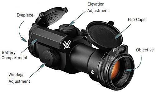 Strikefire II Red/Green Dot Sight - 4 MOA, Black