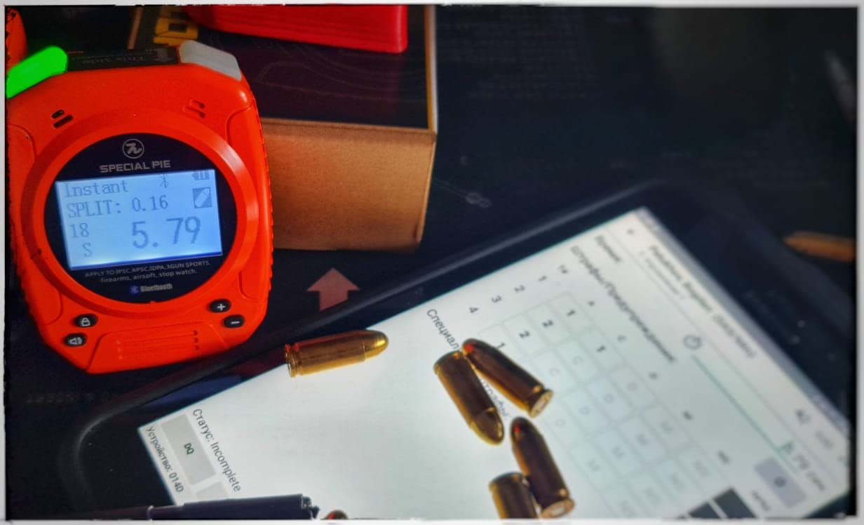 Shooting Timer with Adjustable Sensitivity and Beep Level