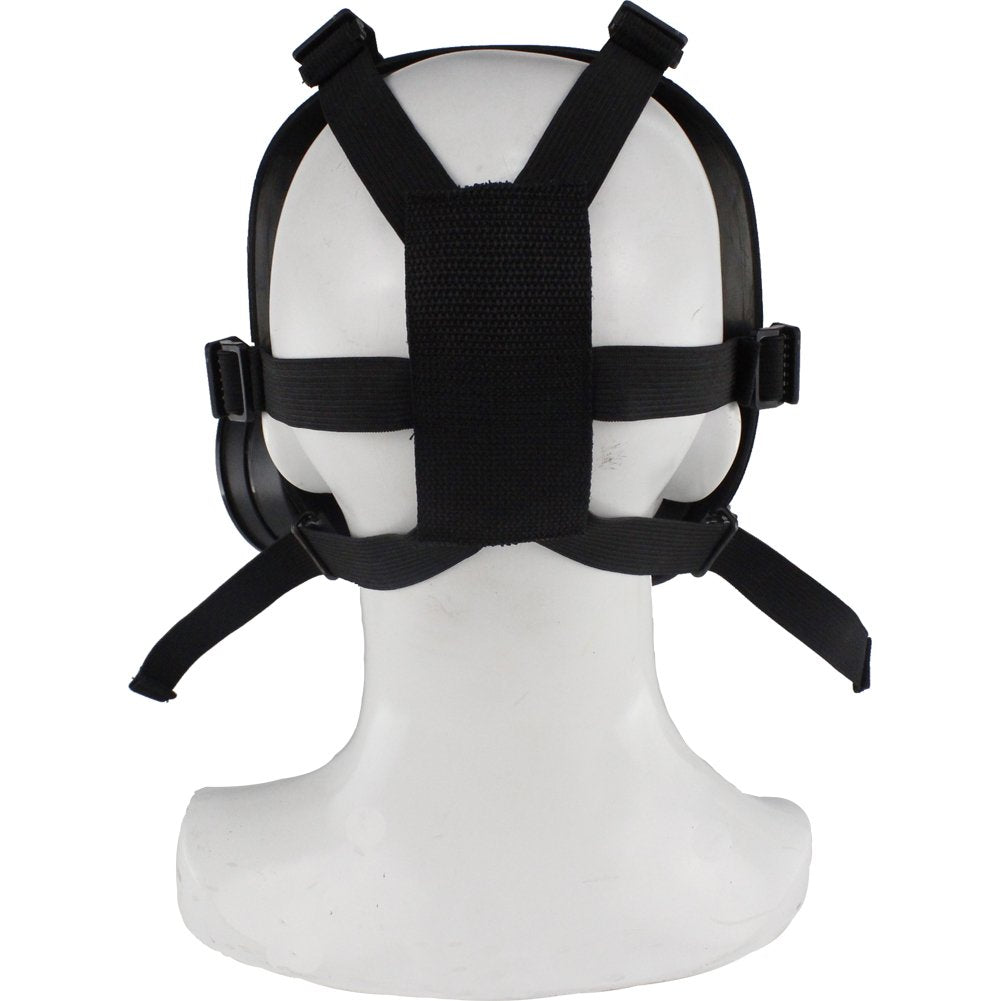 Full Face Dummy Gas Mask with Fans for Airsoft and Cosplay