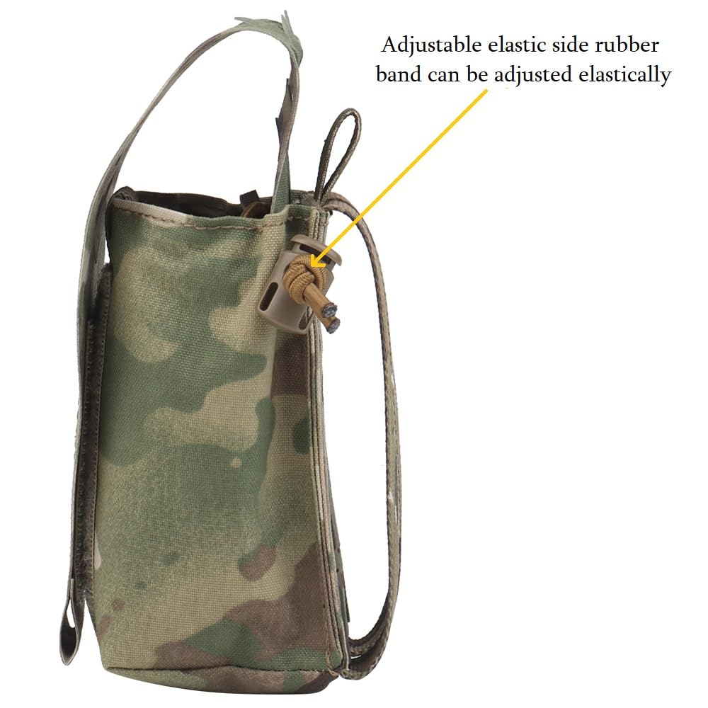 Multifunctional Tactical Pouch for Magazines and Radio