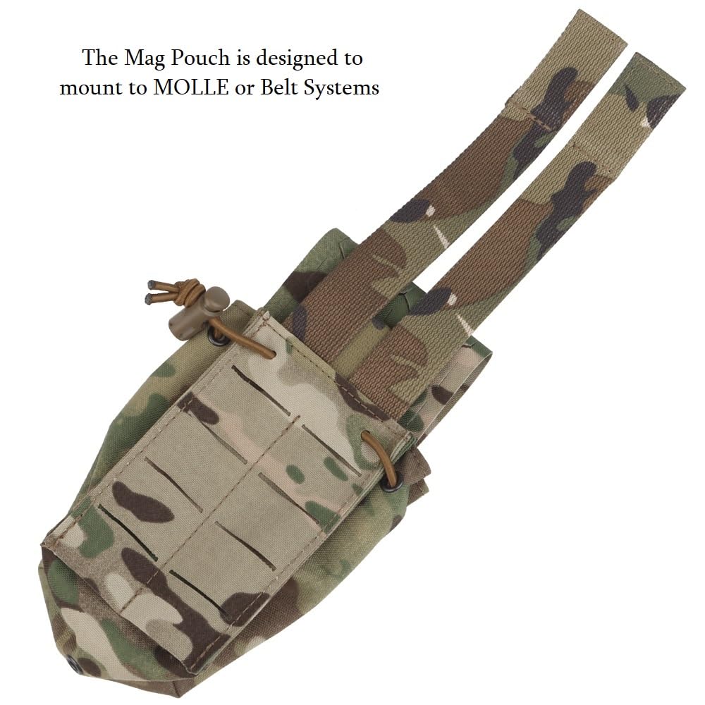 Multifunctional Tactical Pouch for Magazines and Radio