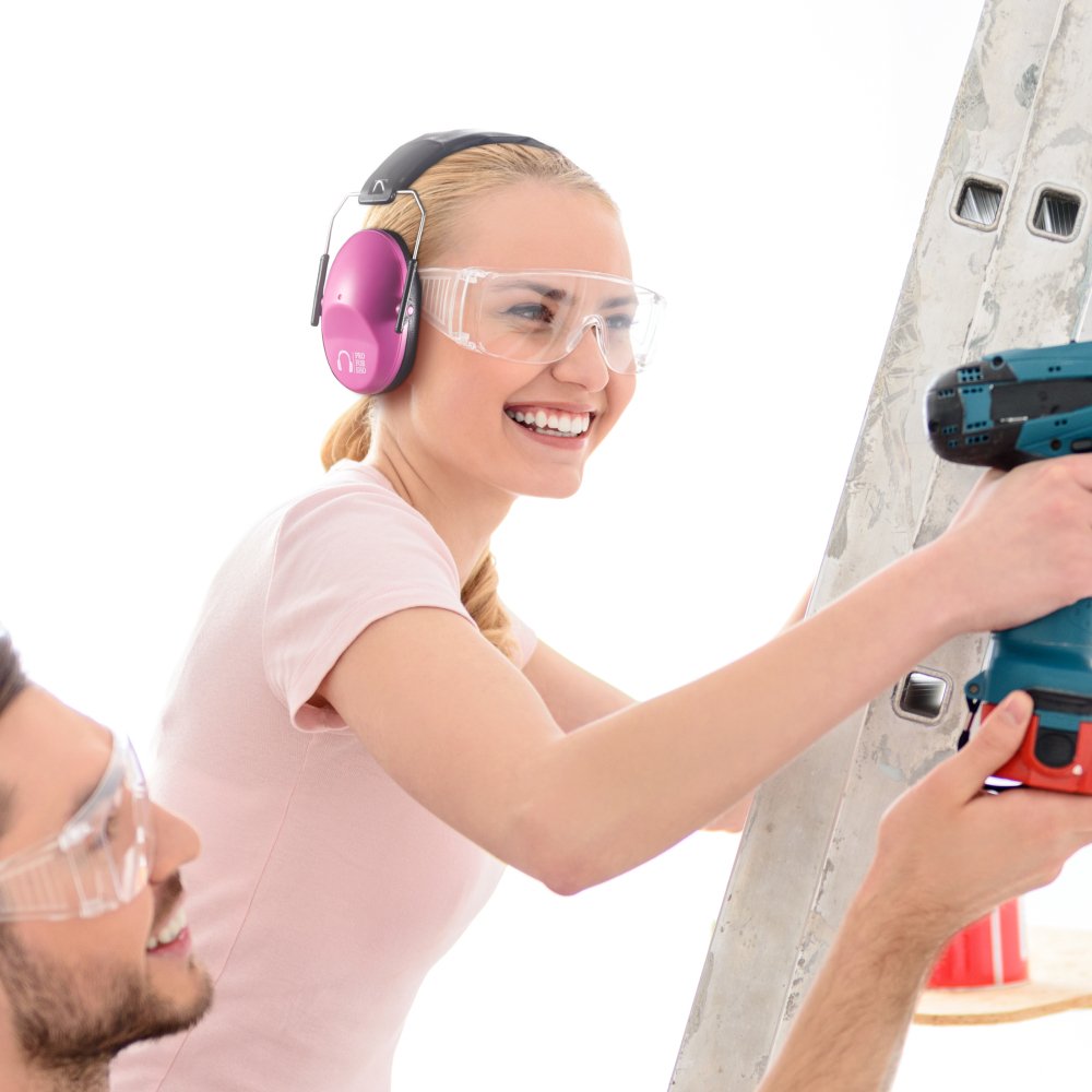 34dB Shooting Ear Protection - Special Designed Ear Muffs Lighter Weight & Maximum Hearing Protection