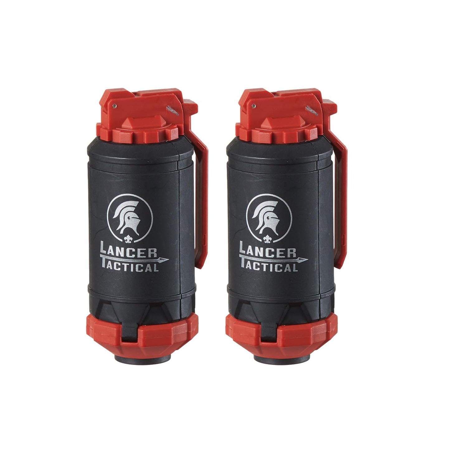 130-Round Spring-Powered Airsoft BB Shower (Pack of 2, Red)