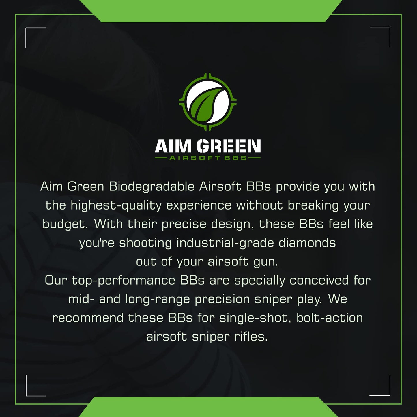 Biodegradable 6mm Airsoft BBs