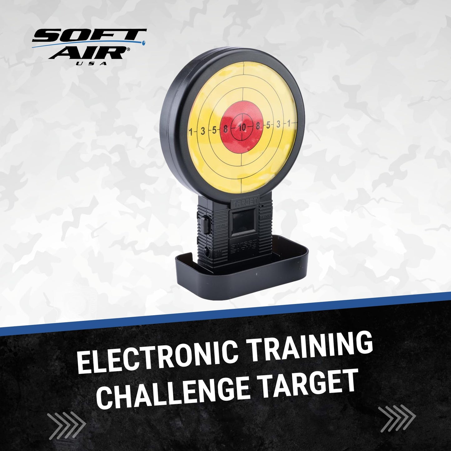 Electronic Airsoft Target with Automatic Hit Detection