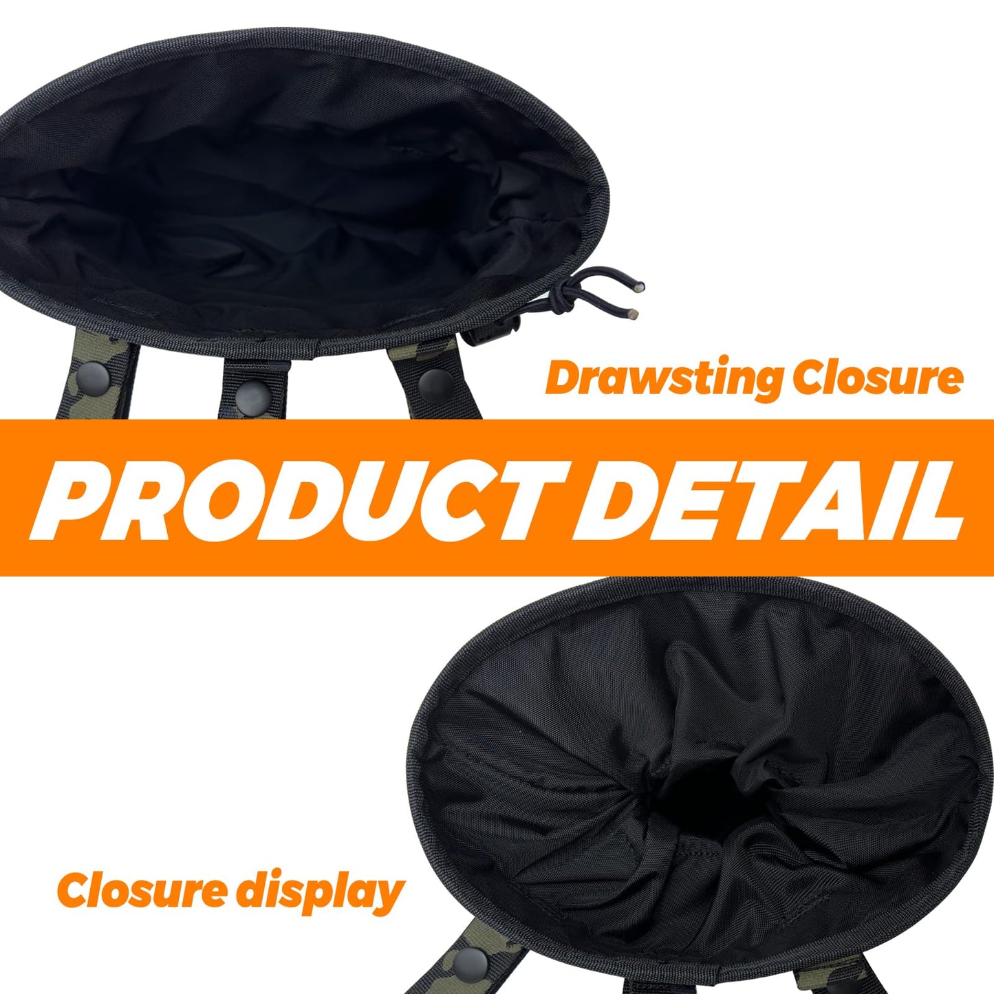 Lightweight Molle Roll-Up Dump Pouch (MCBK)