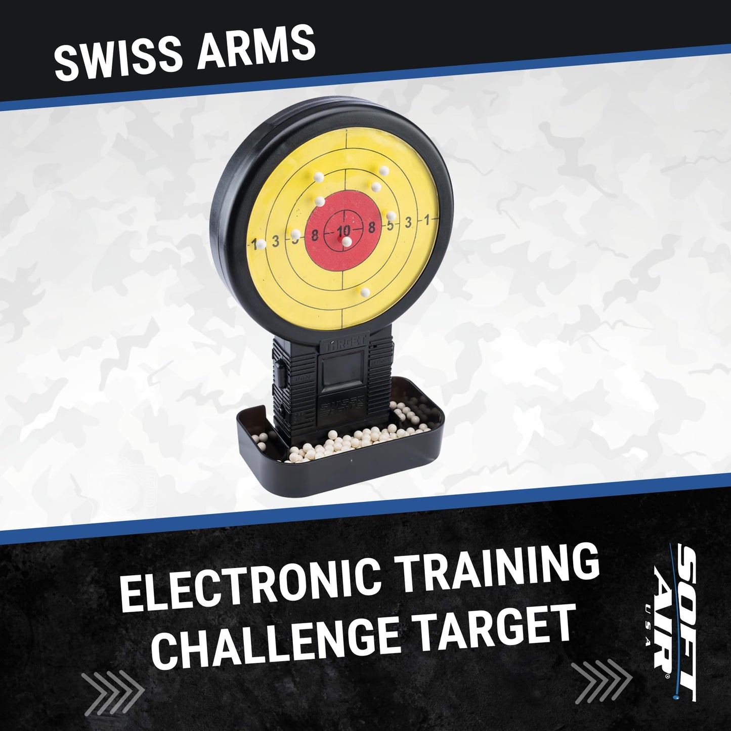Electronic Airsoft Target with Automatic Hit Detection