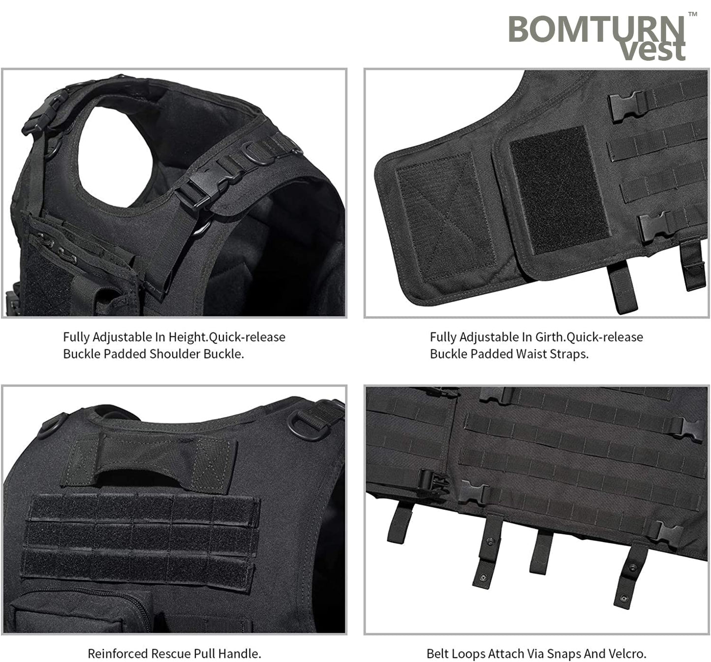 Adjustable Tactical Airsoft Vest