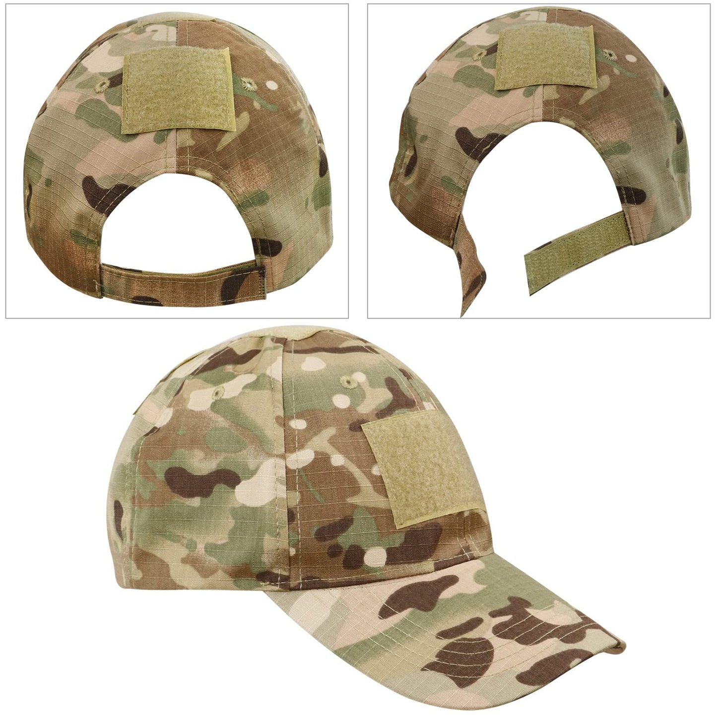 Airsoft Mesh Mask and Cap Set with Ear Protection