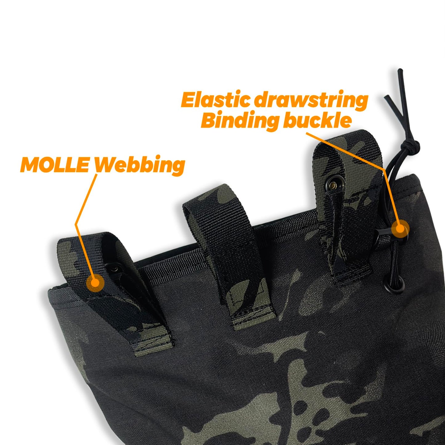 Lightweight Molle Roll-Up Dump Pouch (MCBK)