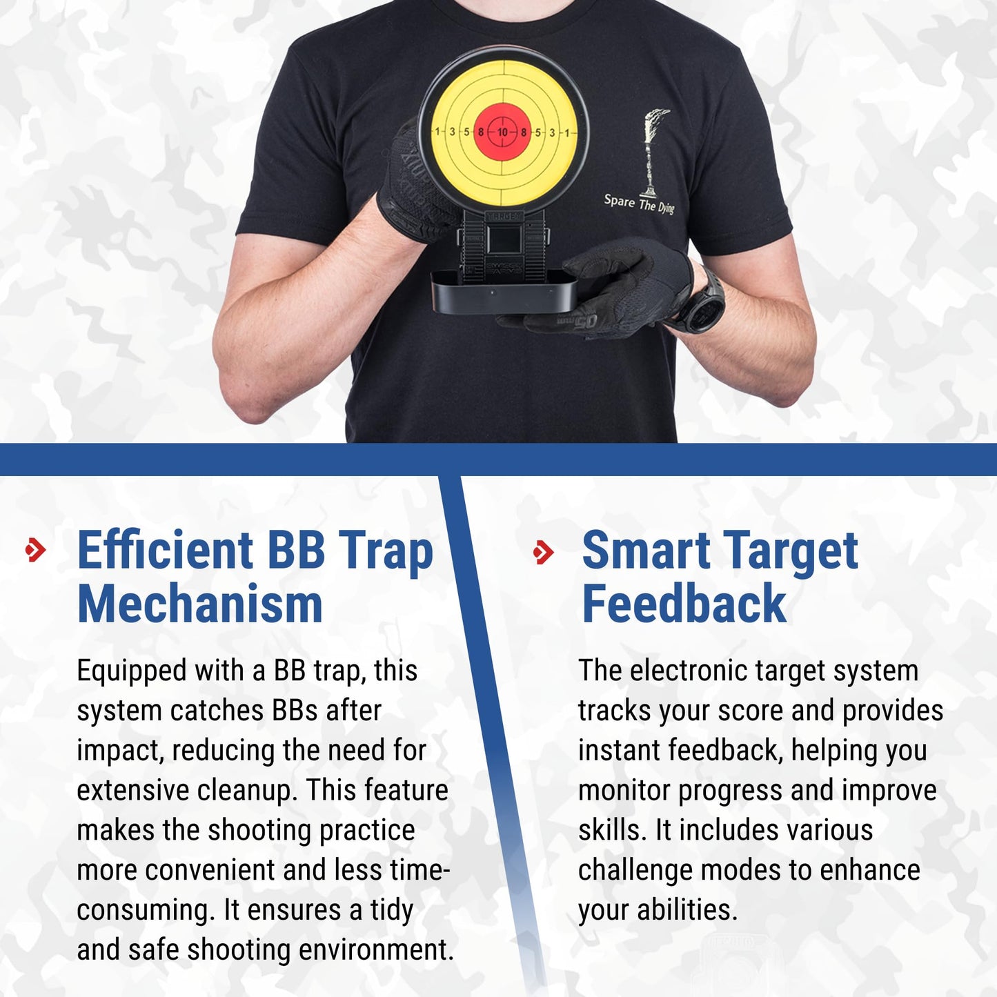 Electronic Airsoft Target with Automatic Hit Detection
