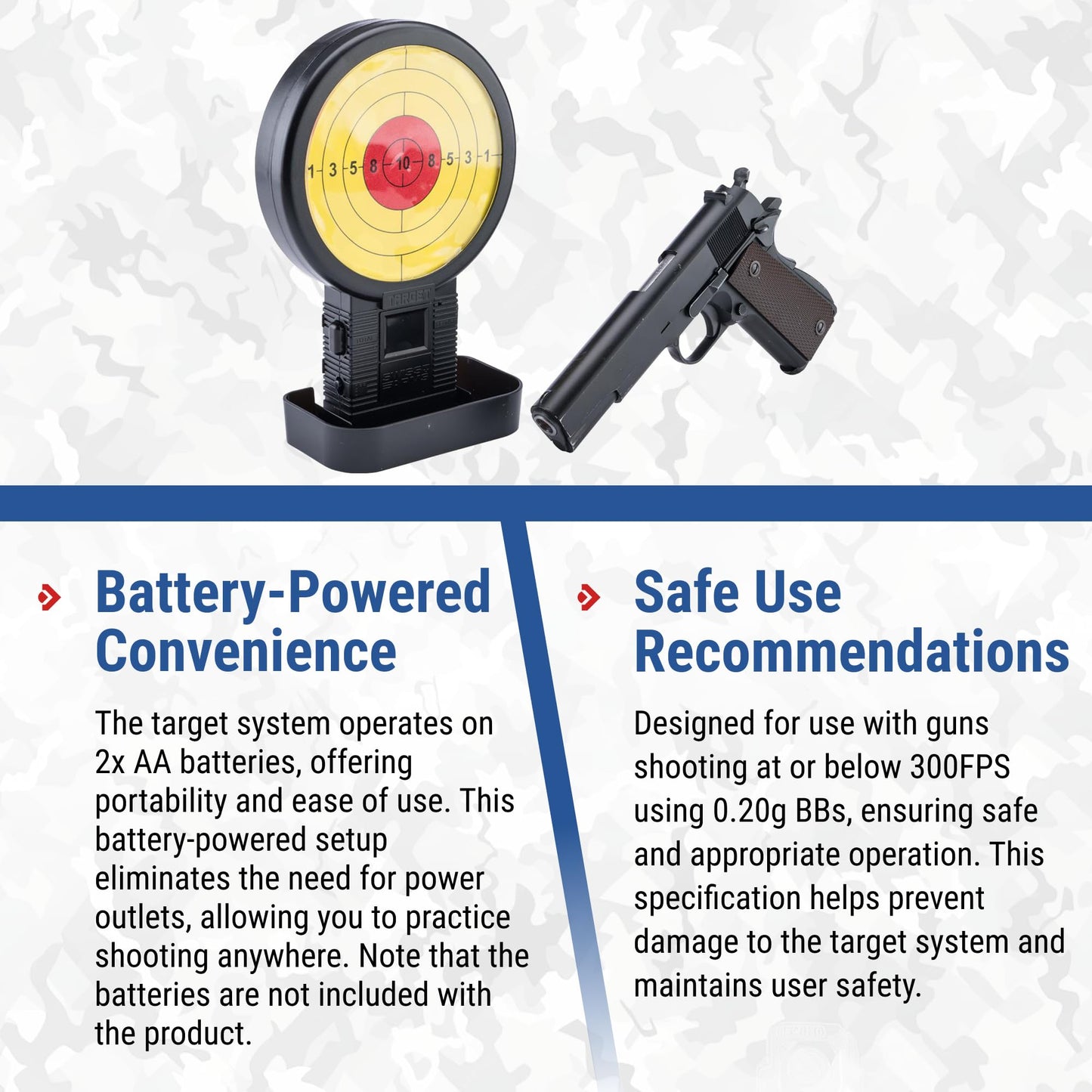 Electronic Airsoft Target with Automatic Hit Detection