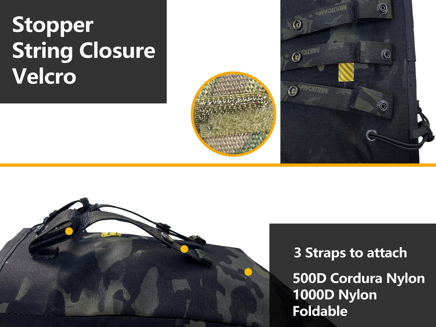 Lightweight Molle Roll-Up Dump Pouch (MCBK)