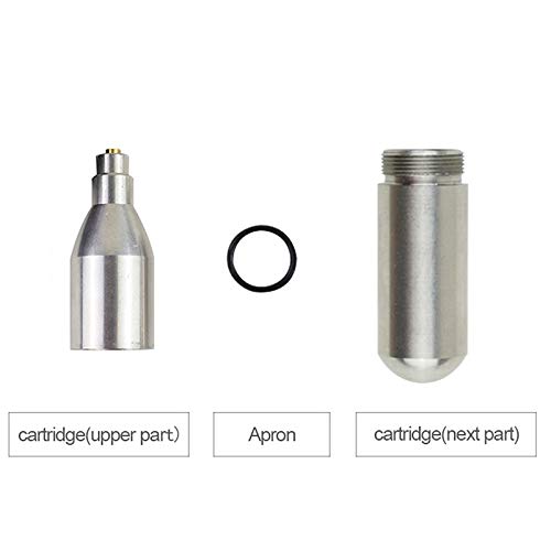 Refillable 12g CO2 Gas Cylinder for Soda Makers (Single Pack)