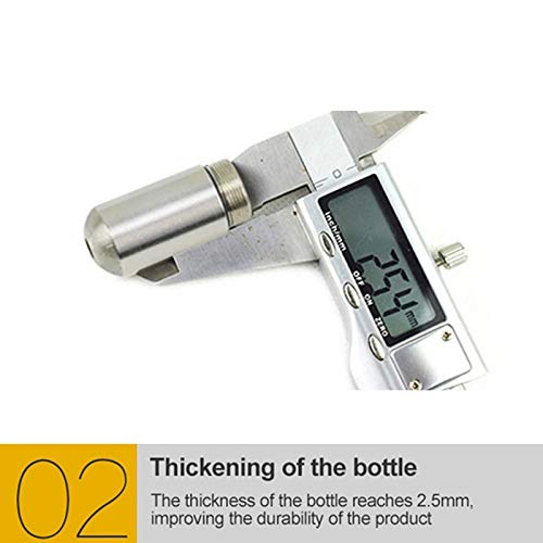 Refillable 12g CO2 Gas Cylinder for Soda Makers (Single Pack)