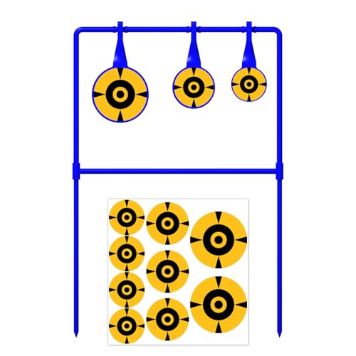 Heavy Metal Spinner Target for Handguns Up to .44 Magnum