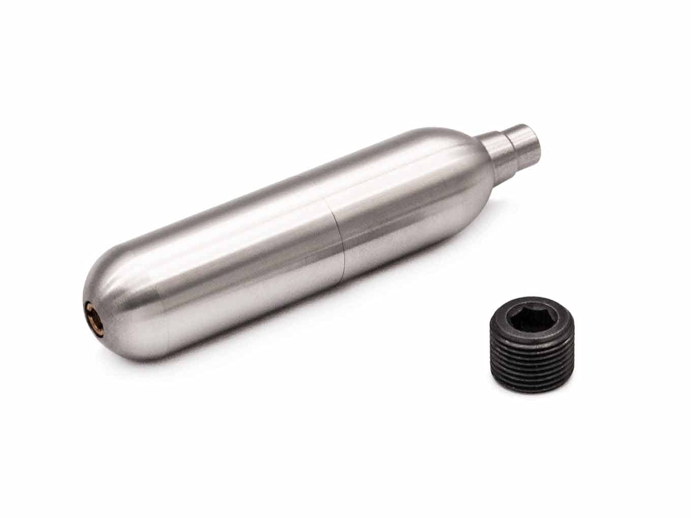 Refillable 12g CO2 Cartridge for Airsoft
