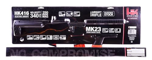 HK416 AEG 6mm Airsoft Rifle Combat Kit