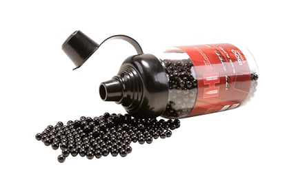 Black Plated .177 Caliber Steel BB Gun BBs (1500 Count)