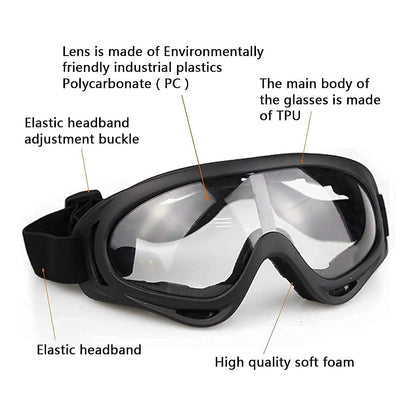 Airsoft Mesh Mask with Ear Protection and Goggles