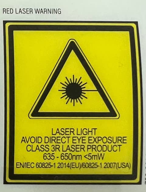 E Series Red Laser Sight, LCP MAX, 5mW Output, Class 3R
