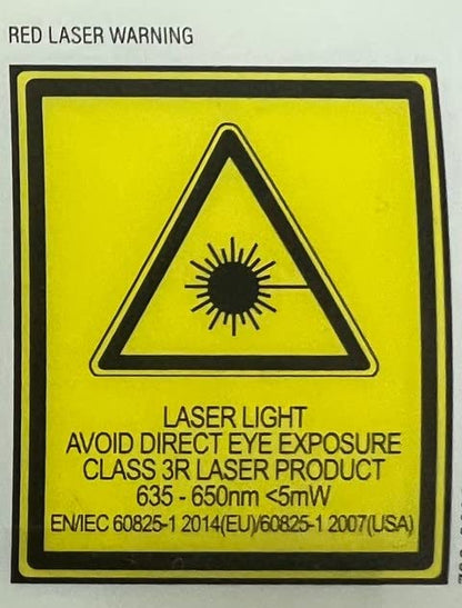 E Series Red Laser Sight, LCP MAX, 5mW Output, Class 3R