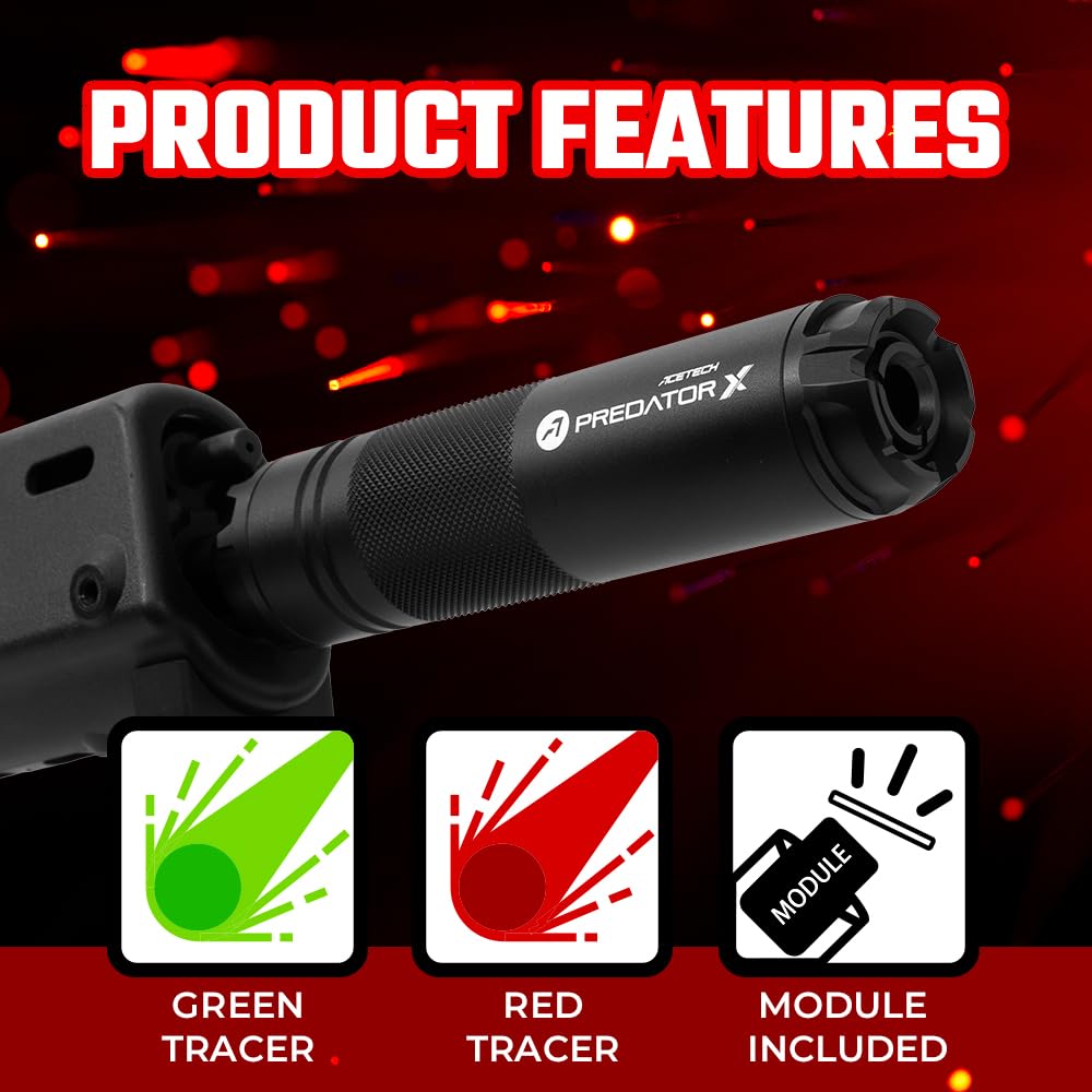 Airsoft Tracer Unit with LED Light
