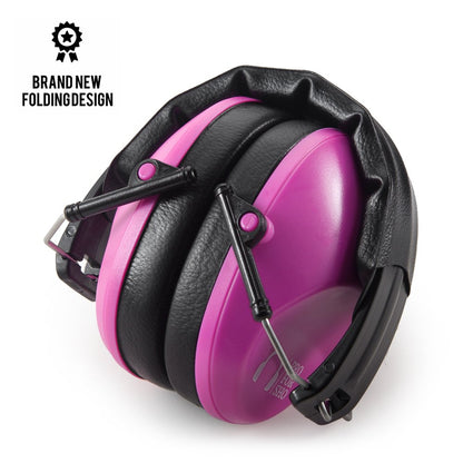 34dB Shooting Ear Protection - Special Designed Ear Muffs Lighter Weight & Maximum Hearing Protection