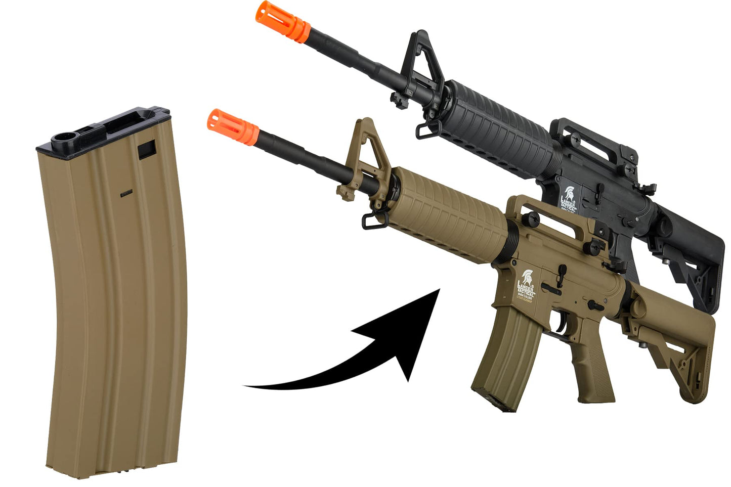 5100 Rounds of 0.20g Airsoft BBs with Speed Loader