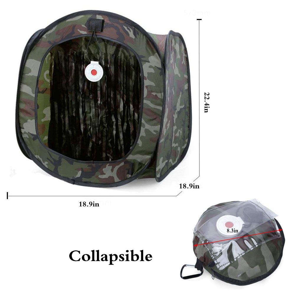 Portable Airsoft Target Box with BB Trap