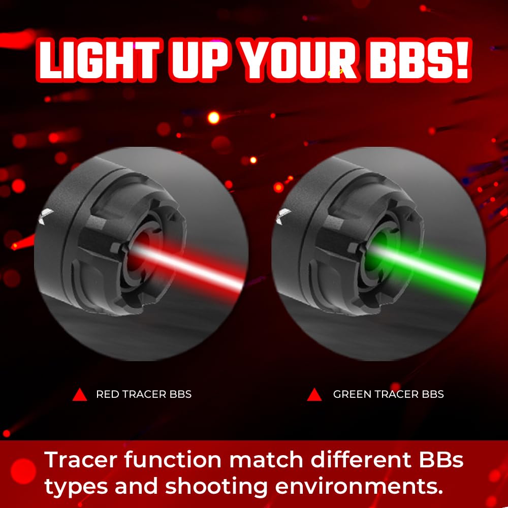 Airsoft Tracer Unit with LED Light