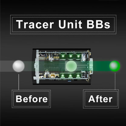 Airsoft Tracer Unit with LED Light