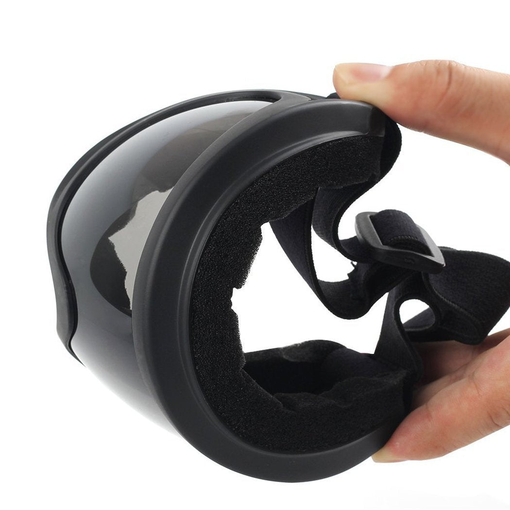 Airsoft Steel Mesh Half Face Mask with Goggles