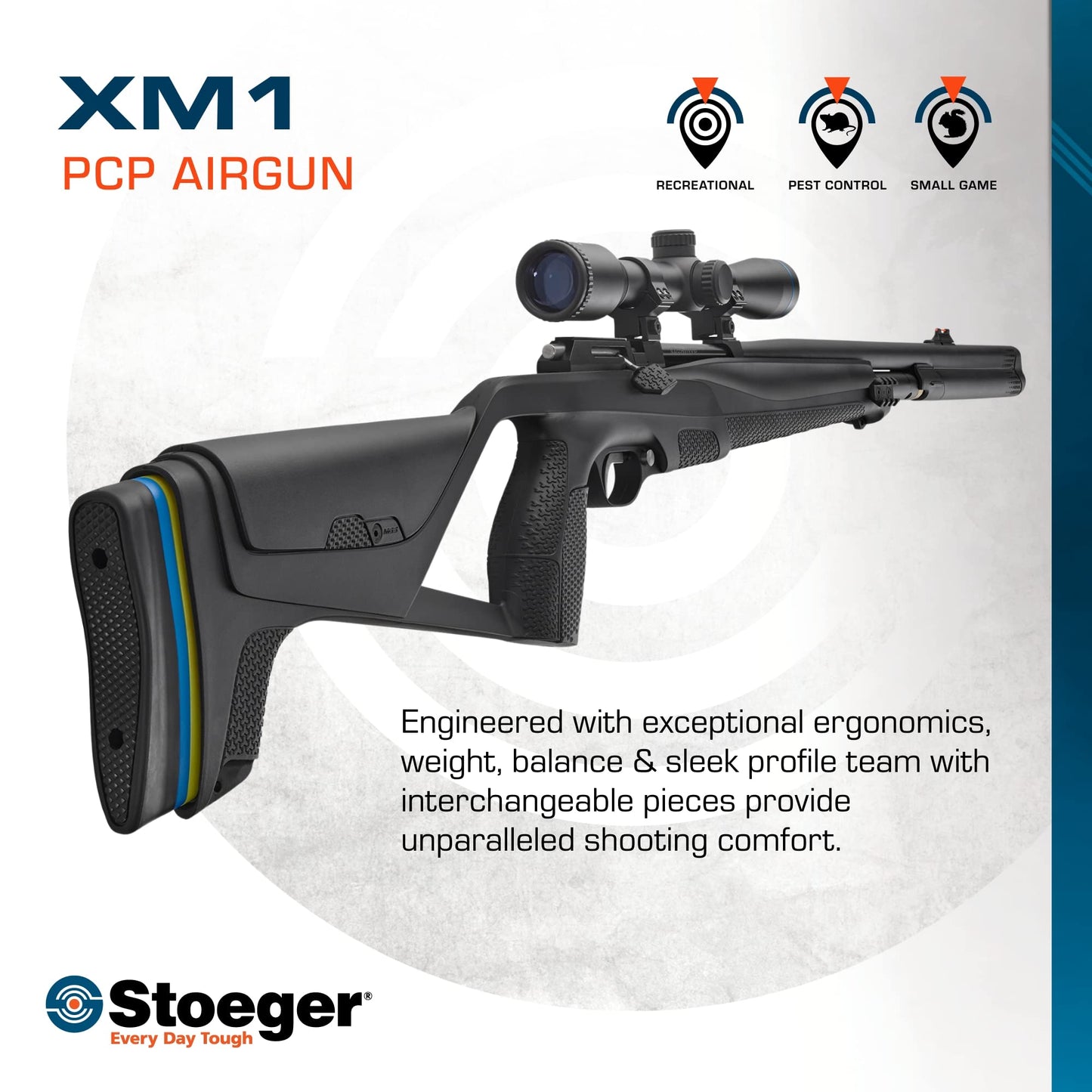 .177 Caliber Airgun with Fiber-Optic Sights and 4x32 Scope