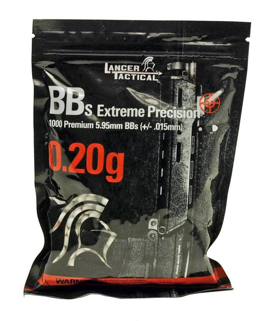 1000 Rounds of 0.20g Seamless Airsoft BBs