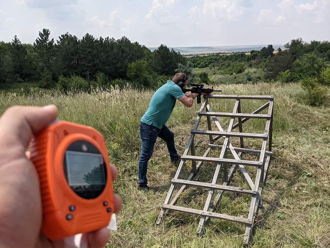 Shooting Timer with Adjustable Sensitivity and Beep Level
