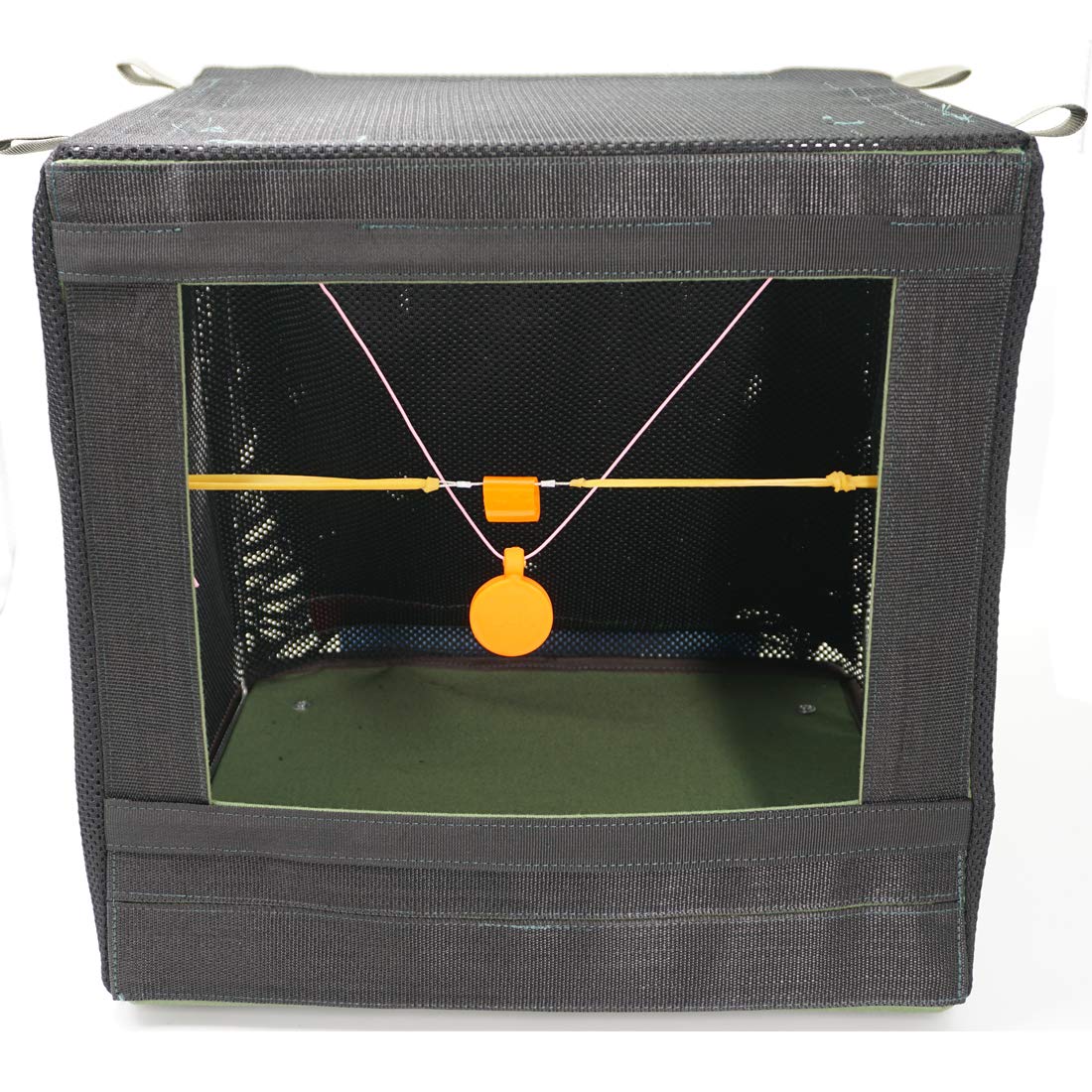 Portable Airsoft Target Box with BB Trap for Ammo Recycling