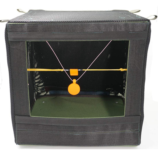 Portable Airsoft Target Box with BB Trap for Ammo Recycling