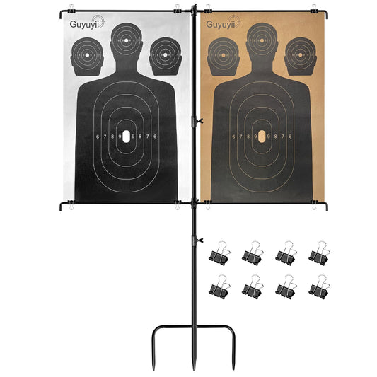 Portable Adjustable Target Stand for Large Targets