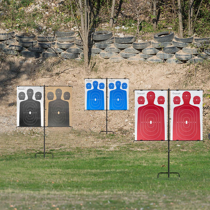 Portable Adjustable Target Stand for Large Targets