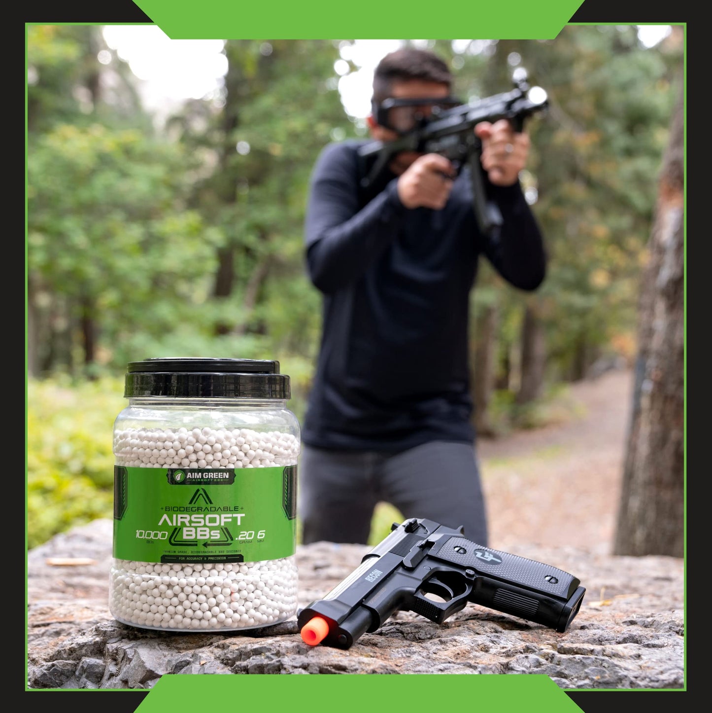 Biodegradable 6mm Airsoft BBs