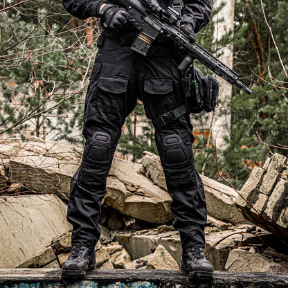 G3 Tactical Combat Pants with Knee Pads—Rip-Stop Camo
