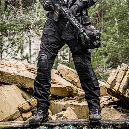 G3 Tactical Combat Pants with Knee Pads—Rip-Stop Camo